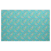 Tissu Pickleball sous-marin turquoise (Fat Quarter)