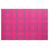 Tissu Pictographe du lac Devils Rouge (Fat Quarter)