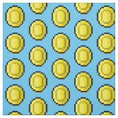 Tissu Pièce d'or (Échantillon)