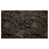 Tissu Pièces de musique or POMV (Fat Quarter)