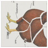 Tissu Pièces de poulet (Fermer)