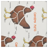 Tissu Pièces de poulet (Échantillon)