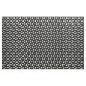Tissu Pièces de puzzle noir et blanc (Fat Quarter)