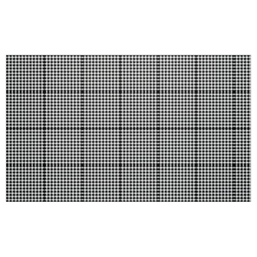 Tissu Pied de fond noir blanc (Fat Quarter)