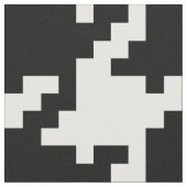 Tissu Pied-de-poule de pixel (Fermer)