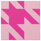 Tissu Pied-de-poule rose classique (Fermer)