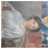 Tissu Pierre-Auguste Renoir - Chefs-d'oeuvre (Échantillon)