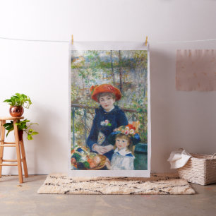 Tissu Pierre-Auguste Renoir - Deux sœurs sur la terrasse