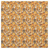 Tissu Pierres orange (Échantillon)