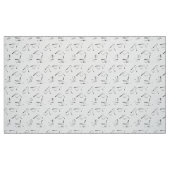 Tissu Pilates pose motif (Fat Quarter)