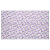 Tissu Pilates Poses couleur violet Motif sans coutures (Fat Quarter)