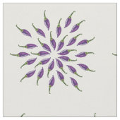 Tissu Piments pourpres (Fermer)