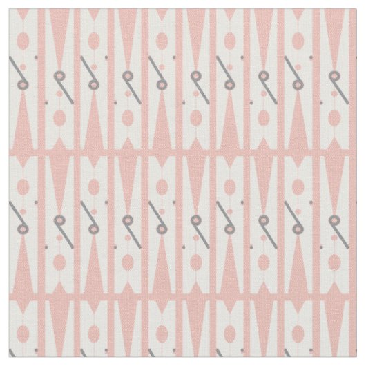 Tissu Pince à linge rose et blanche modelée (Fermer)