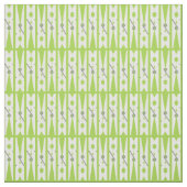 Tissu Pince à linge vert clair et blanche modelée (Échantillon)