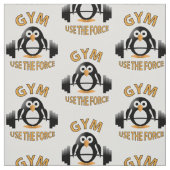 Tissu Pingouin avec cloche (Échantillon)