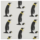 Tissu Pingouin avec son bébé (Échantillon)