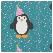 Tissu Pingouin de la fête (fermé)