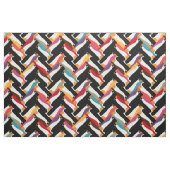 Tissu pingouin en arête de poisson (Fat Quarter)