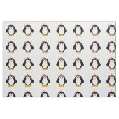 Tissu Pingouin fille mignonne (Fat Quarter)