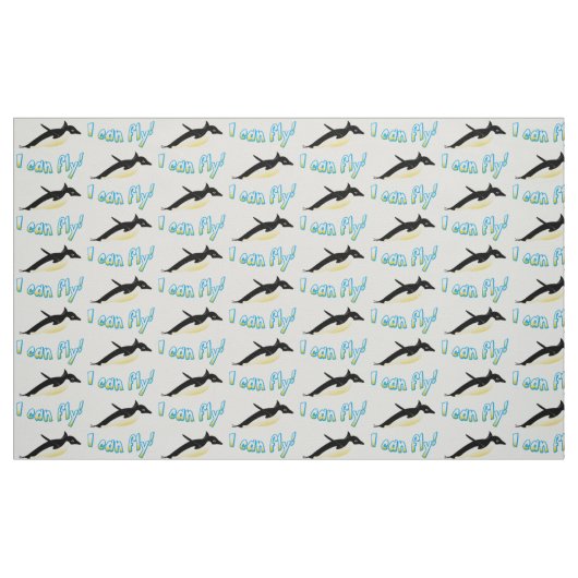Tissu Pingouin volant (Fat Quarter)