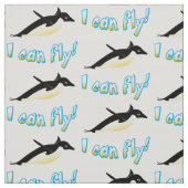 Tissu Pingouin volant (Échantillon)