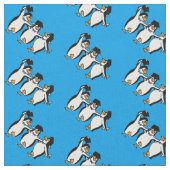 Tissu Pingouins diplômés (Fermer)