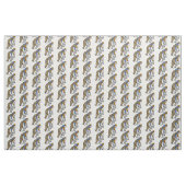 Tissu Pingouins d'Origami protégeant leurs oeufs (Yard)
