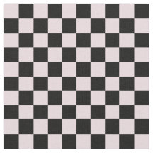Pink & Black Checkerboard