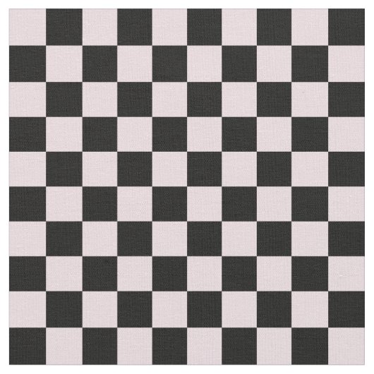 Tissu Pink & Black Checkerboard (Fermer)
