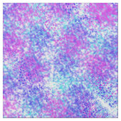 Tissu Pink, Blue et Aqua Abstrait Splatter (fermé)