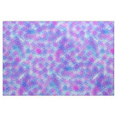 Tissu Pink, Blue et Aqua Abstrait Splatter (Fat Quarter)
