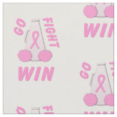 Tissu Pink Go Fight Win Megaphone (Fermer)