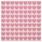 Tissu Pink Hearts Pattern (Échantillon)
