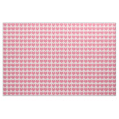 Tissu Pink Hearts Pattern (Fat Quarter)