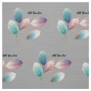 Tissu Pink Lavender Green Pastels Mariage d'aquarelle