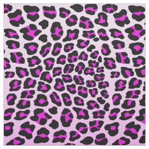 Tissu Pink leopard