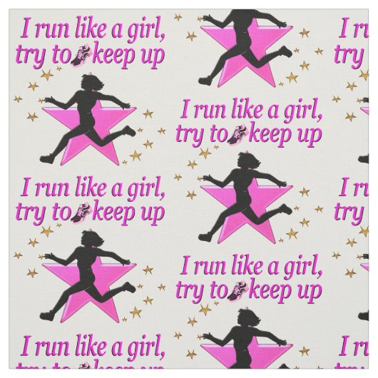 TISSU PINK STAR TRACK ET CHAMPION DE TERRAIN (Échantillon)