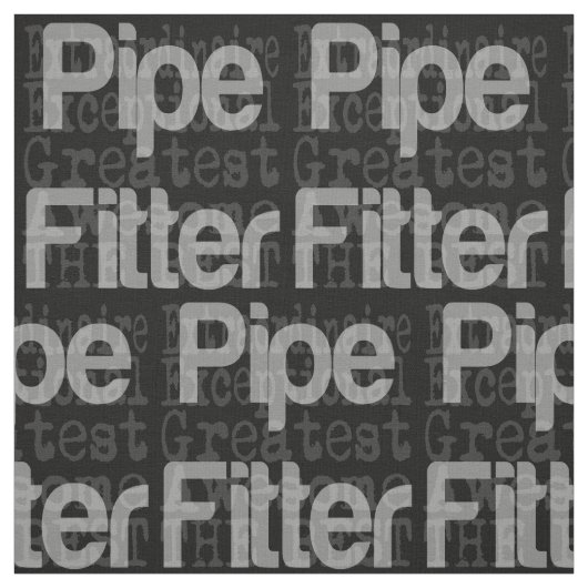 Tissu Pipe Fitter Extraordinaire (Échantillon)