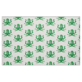 Tissu Pipe verte amusante (Fat Quarter)