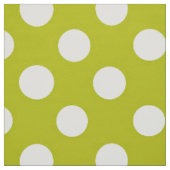 Tissu piqué Polka/Olive (Échantillon)