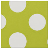 Tissu piqué Polka/Olive (Détail)