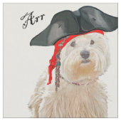 Tissu Pirate Westie (Fermer)