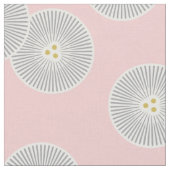 Tissu Pissenlit abstrait (Fermer)