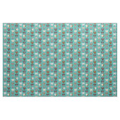 Tissu Pitbulles aux lunettes turquoise (Fat Quarter)