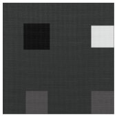 Tissu Pixel en gris noir Motif sans couture (Fermer)