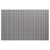 Tissu Pixel Plaid à Grey with Red Stripe (Fat Quarter)