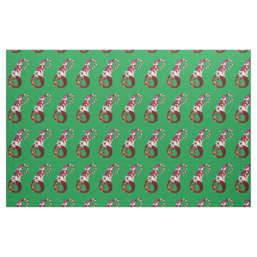 Tissu Pixie de Noël Mermaid Thunder_Cove (Fat Quarter)