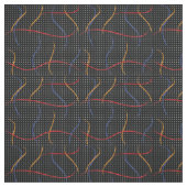 Tissu Plafond et points de peinture rétro (Échantillon)