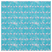 Tissu Plage de Flamants roses roses été (Échantillon)