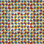 Tissu plage de pétales (Carreau)